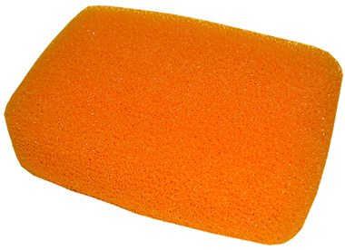 Hydra Orange Epoxy Sponge 6-1/2"X4-1/4"X2-1/8"