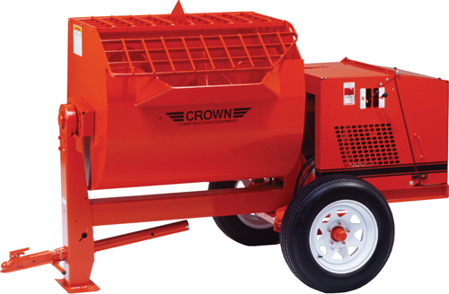 Crown 13hp Honda Gas 16S Hydraulic Mortar Mixers