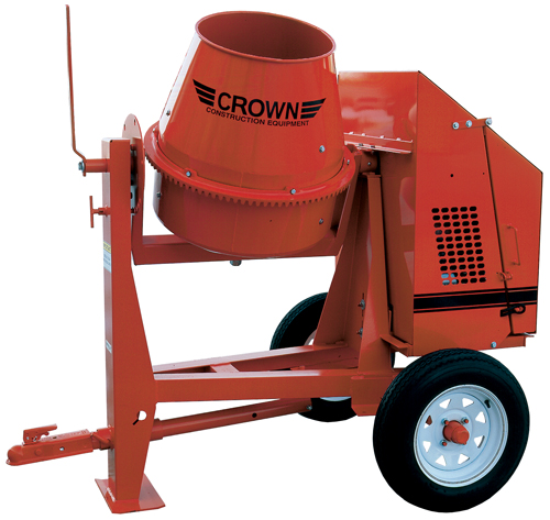 Crown 1/2hp Electric C3 Concrete Mixer