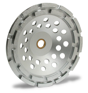MK-304SG 7" Double Row Diamond Cup Wheel