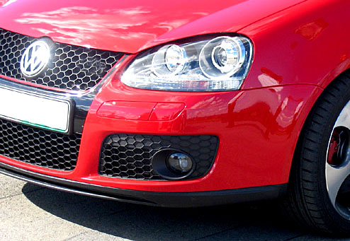 VW MK5 Golf 5 GTI GLI HEX FOG LIGHT GRILL OPEN OEM 06+