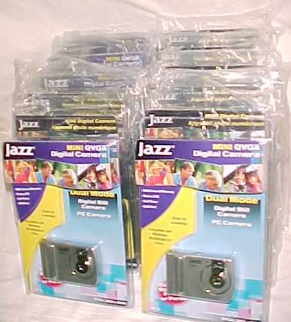 Lot of (12) Kids Jazz JDC9 Digital Cameras/PC Video NEW