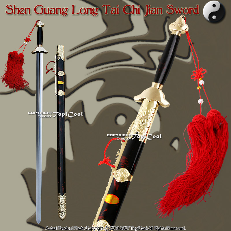 Shen Guang Long Tai Chi Sword Official Martial Art Eqmt