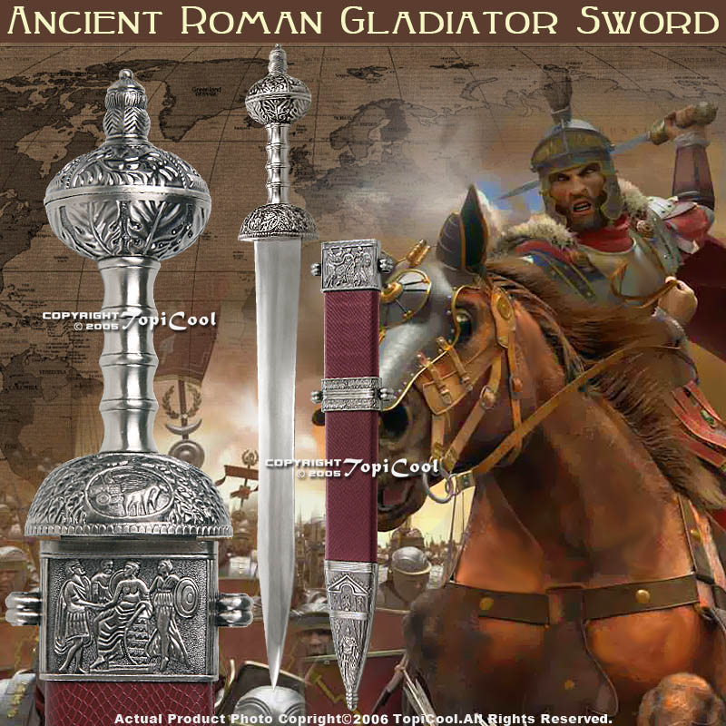 Roman Gladius Sword Maximus Gladiator Medieval Armor
