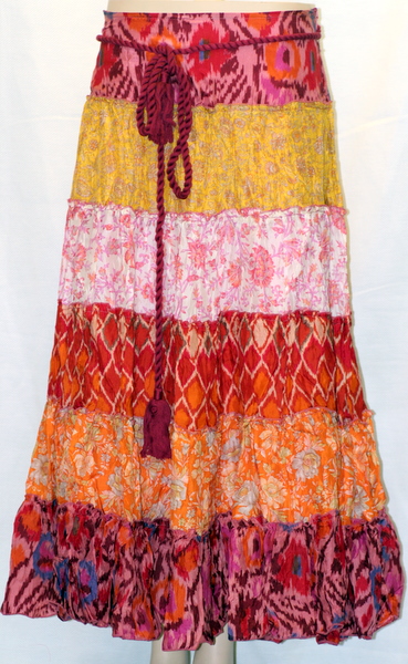 New Hale Bob Lace Silk Skirt Dress Sz Large $199