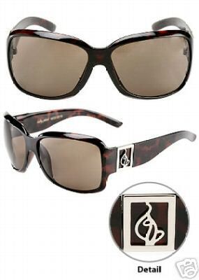 Baby Phat 2019 Tortoise Plastic Logo Sunglasses
