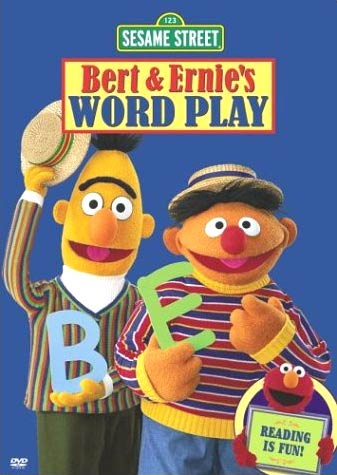Sesame Street Bert & Ernie's Word Play, Children's Education DVD