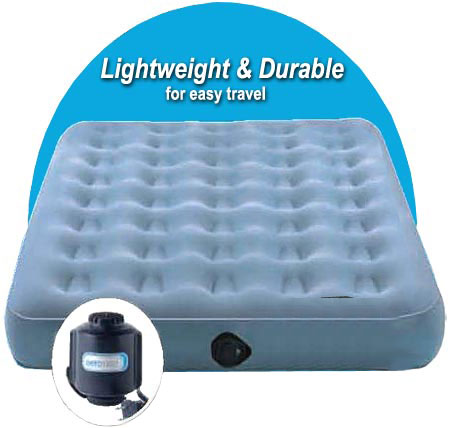 AeroBed 08733 Travel Bed Queen Inflatable Aero Air Bed Mattress