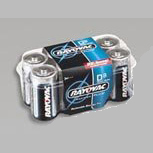Rayovac Maximum Plus D Batteries: 8-Pack Reclosable