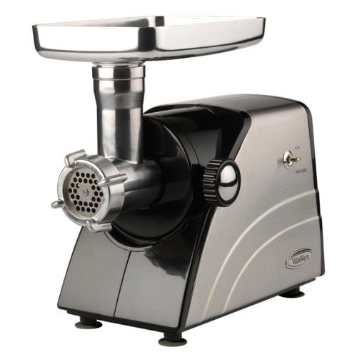 VillaWare V5266 Elite Pro Grinder Stainless-Steel Meat Grinder
