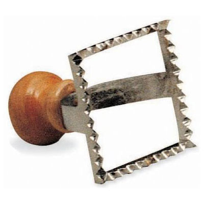 VillaWare V430 Square Homemade Pasta Square Ravioli Stamp Tool, 2.5-Inch
