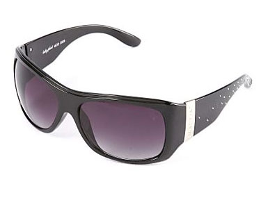 Baby Phat 2028 Black Studded Sunglasses