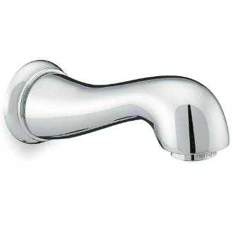Hansgrohe 17420 Axor Phoenix Wall Mount Bathroom Tub Spout, Satinox