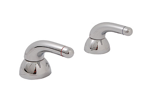 Hansgrohe 36422 Axor Allegroh Tub Deck Valve and Handles, Polished Chrome