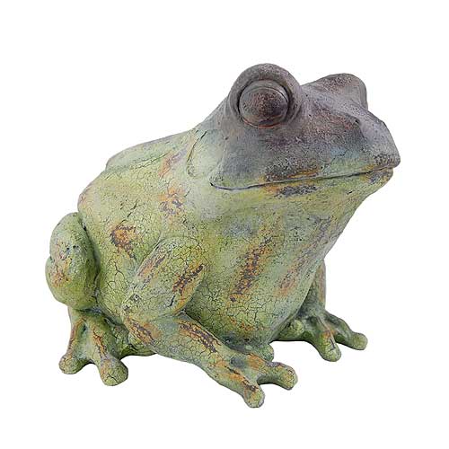 Mossy Frog Garden / Yard Statue