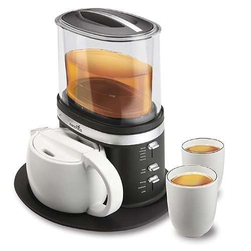 Zarafina TH1000 Adjustable Strength 16 oz Tea Maker Suite - Steeps Loose & Bag Teas