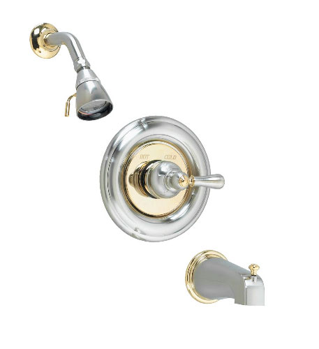 American Standard 1041.224.299 Williamsburg Anti-Scald Tub and Shower Faucet, Polished Chrome