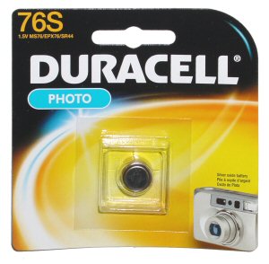 Duracell MS76B 1.5V Silicon Oxide Photo Camera Battery