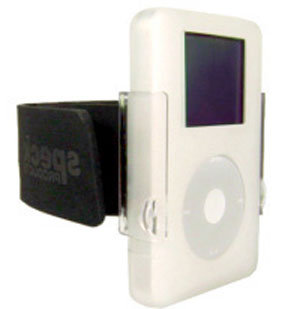 Speck SkinTight iPod Armband 4G-ARM-01 w/ Clear Skin, Fits 4G 20, 40 Gig Photo (4th Gen)
