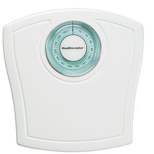Health o Meter HAB117KD-01 White Rotating Dial Scale