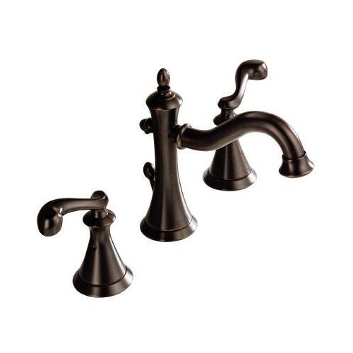 Delta 35925-RB Vessona Venetian Bronze Widespread Bathroom Faucet