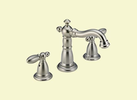 Delta 35955-SS Victorian Stainless Steel Widespread Bathroom Faucet