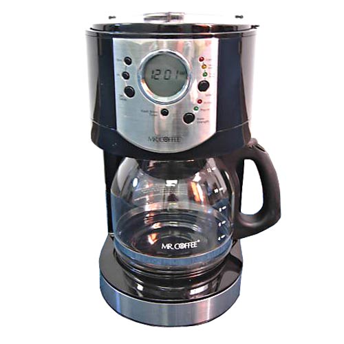 Mr. Coffee CJX21-CP 12 Cup Programmable Coffee Maker Black