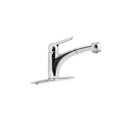 Hansgrohe 06919002 Stratos Pull Out Kitchen Faucet w Base Plate Chrome