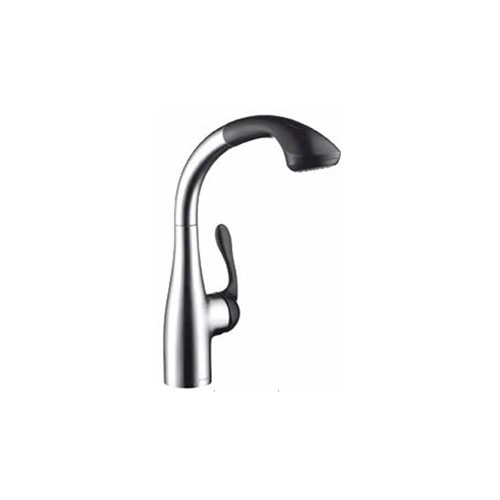 Hansgrohe 06461060 Allegro Pullout Kitchen Faucet Chrome/Black