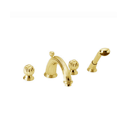 Jado 894/933/113 Oriental Ultra Brass Roman Tub Faucet with Hand Shower