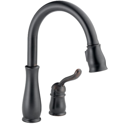 Delta 978-RB Venetian Bronze Leland Pullout Kitchen Faucet