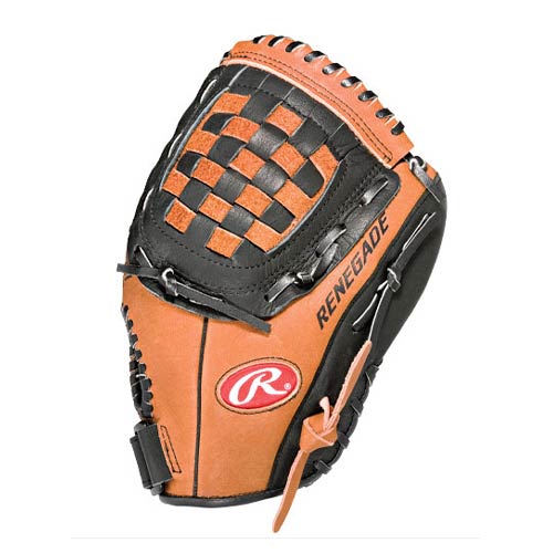 Rawlings RS1158 Renegade 11.5 inch Baseball Softball Glove RHT Tan Black