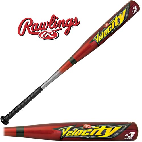 Rawlings BBVCTY Velocity Adult Baseball Bat 32/29 w/ 7050 Performance Alloy