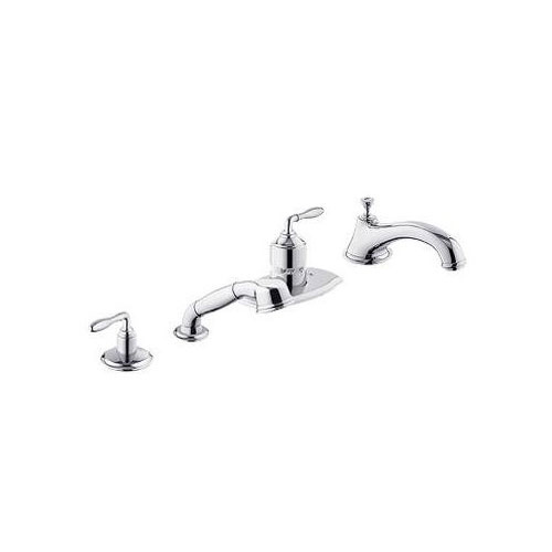 Grohe 19045000 Seabury Roman Tub Faucet with Hand Shower Polished Chrome