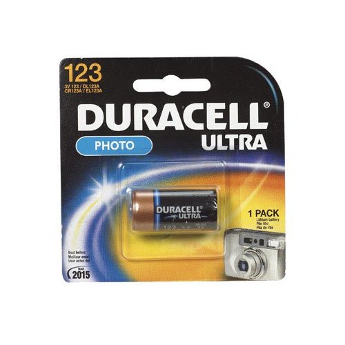 8 Duracell 123 Ultra Photo Lithium Digital Camera Batteries Exp Date 2015