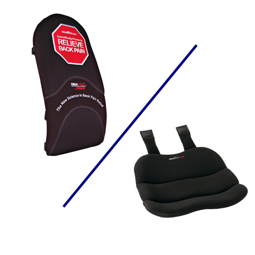 Obus Ultra Forme BR1M Backrest And SE1 Ergonomic Orthopedic Seat Combo Pack