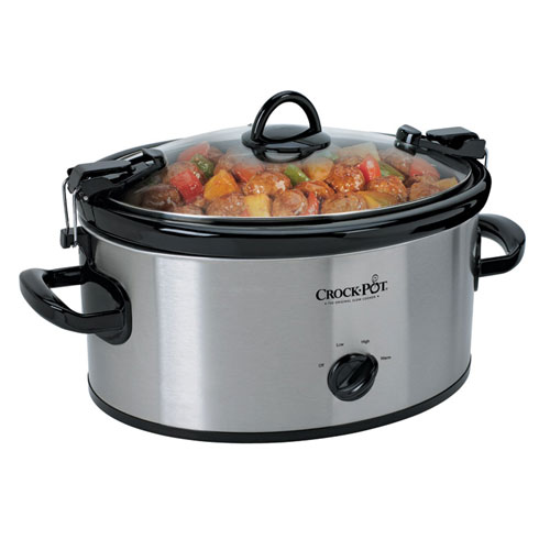 Crock Pot SCCPVL600-S 6 Qt Cook & Carry Slow Cooker Crock Pot SCCPVL600-S 6 Qt Cook & Carry Slow Cooker