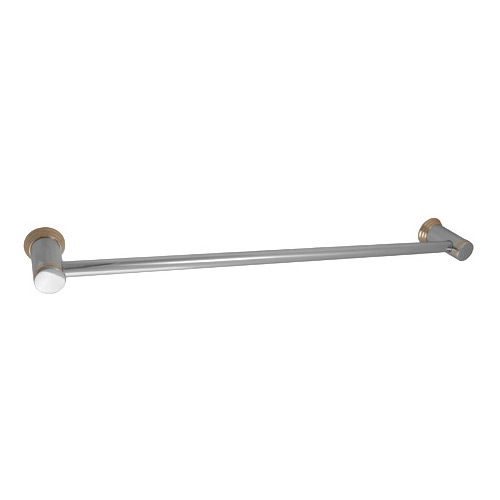 Delta 69718-CBB Bathroom Towel Bar Polished Chrome / Brass 18 Inch
