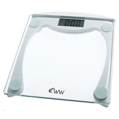 Travel Luggage Weight Scale on Product Weight Watchers Ww34 Digital Glass Bathroom Scale