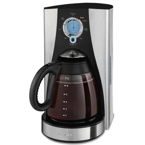 Mr. Coffee LMX43 12-Cup Programmable Coffee Maker Black / Stainless