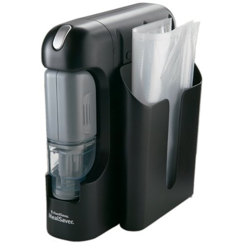 Foodsaver FSMSSY0210 Mealsaver Compact Vacuum Sealing System Black