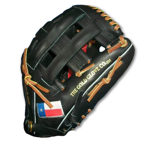 Rawlings TX127H 12 3/4" Texas Flag Baseball Glove Mitt RHT