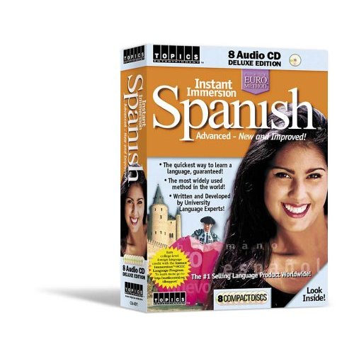 Learn Spanish Instant Immersion Spanish Advanced Course 8 Audio CD