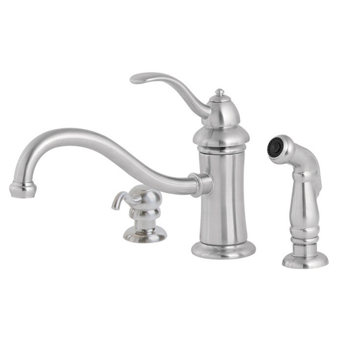 Price Pfister 034-PTSS Marielle Kitchen Sink Faucet Stainless Steel