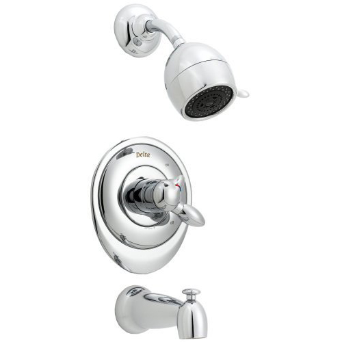 Delta 1769 Michael Graves Polished Chrome Single Handle Tub & Shower Faucet