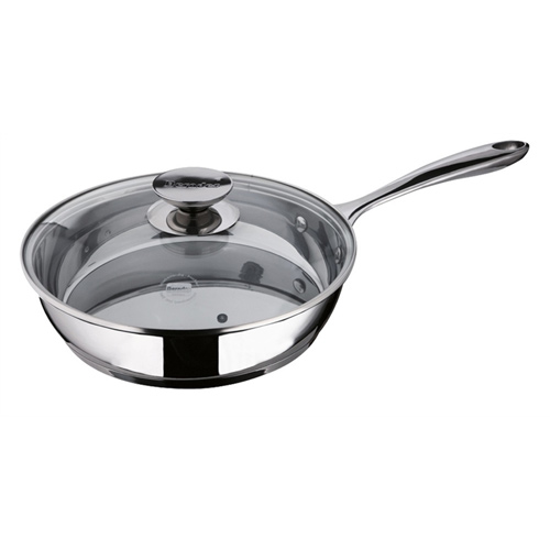 Berndes 63663 9.5 Cucinare Induction Saute Pan & Lid Stainless Steel Berndes 63663 9.5 Cucinare Induction Saute Pan & Lid Stainless Steel