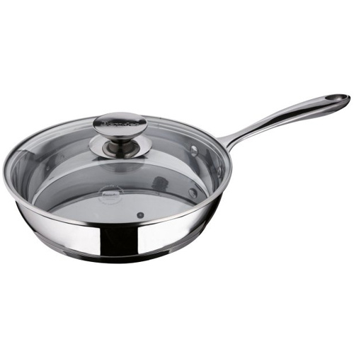 Berndes 63668 11 Cucinare Induction Saute Pan with Tempered Glass Lid Berndes 63668 11 Cucinare Induction Saute Pan with Tempered Glass Lid