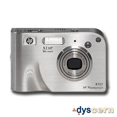 HP Photosmart R707 R-707 5 Megapixel Digital Camera