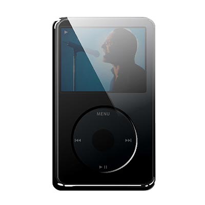 Apple iPod Video 30GB Case - Hard Plastic - Red
