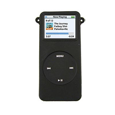 Apple 

iPod Nano 1st Gen Case - Silicone - Black